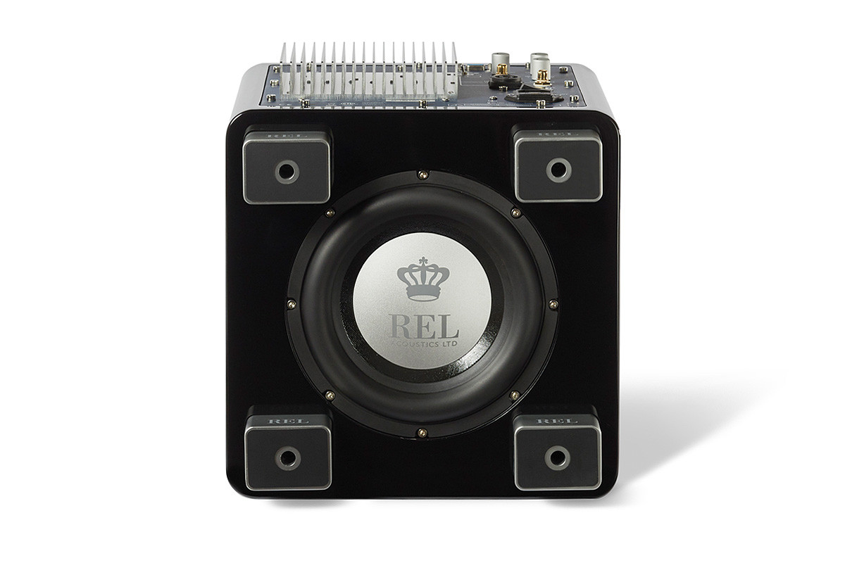 REL T/5x Black Piano - subwoofer aktywny