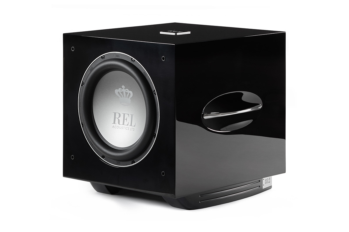 REL S/812 Black Piano - subwoofer aktywny