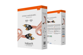 Inakustik Star Stereo - przewód 2xRCA/2xRCA | interkonekt stereo o długości 1,5 m