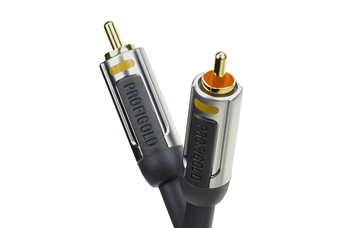 Profigold PROA4805 - przewód 1xRCA/1xRCA typu coaxial o długości 5 m