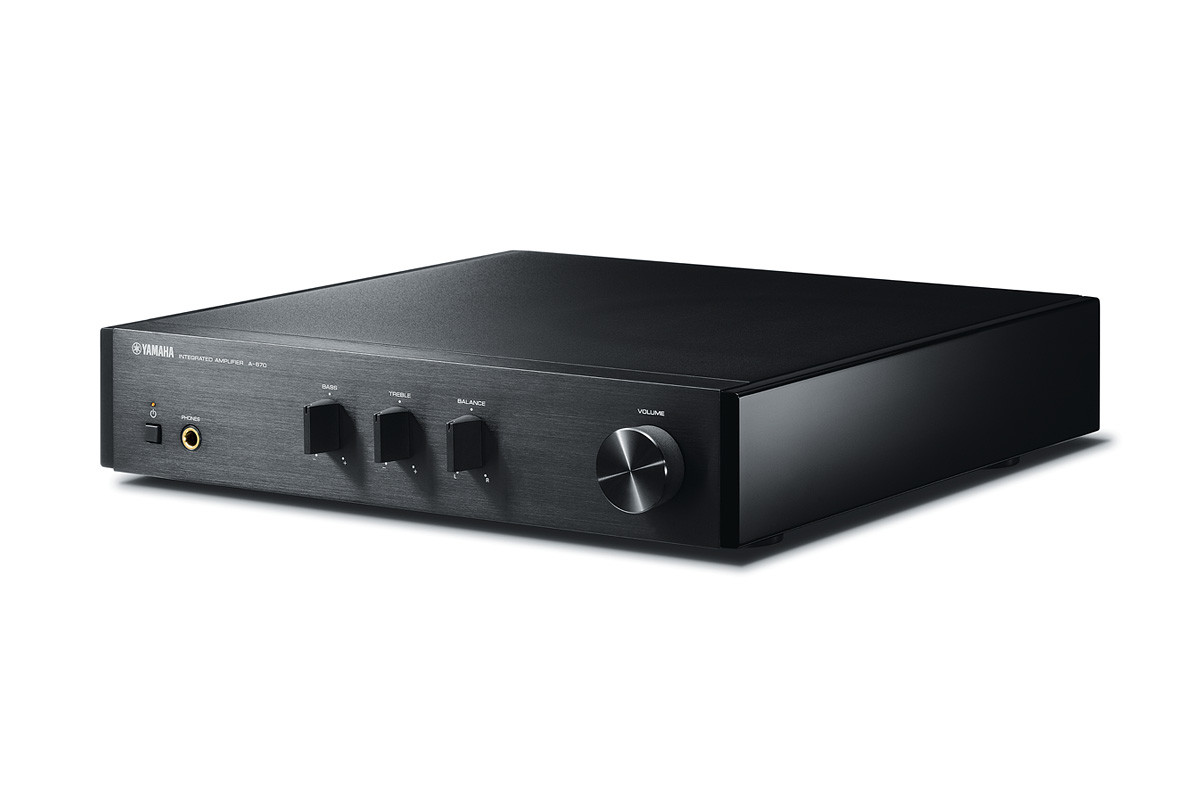 Yamaha A-670 Black - wzmacniacz stereo