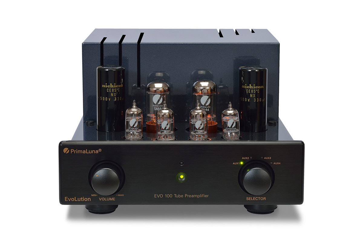 PrimaLuna EVO 100 Preamplifier Black - przedwzmacniacz stereo