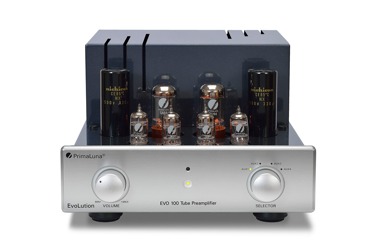 PrimaLuna EVO 100 Preamplifier Silver - przedwzmacniacz stereo