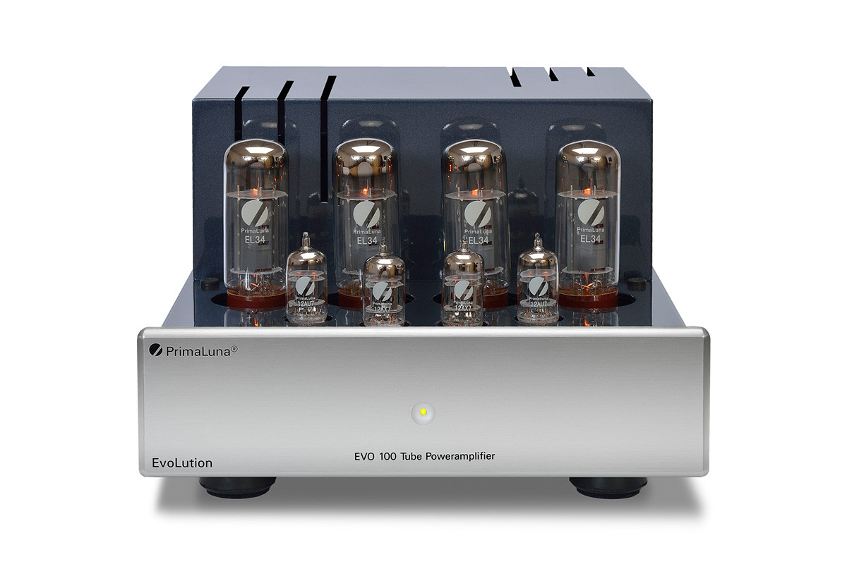 PrimaLuna EVO 100 Poweramplifier Silver - wzmacniacz | końcówka mocy