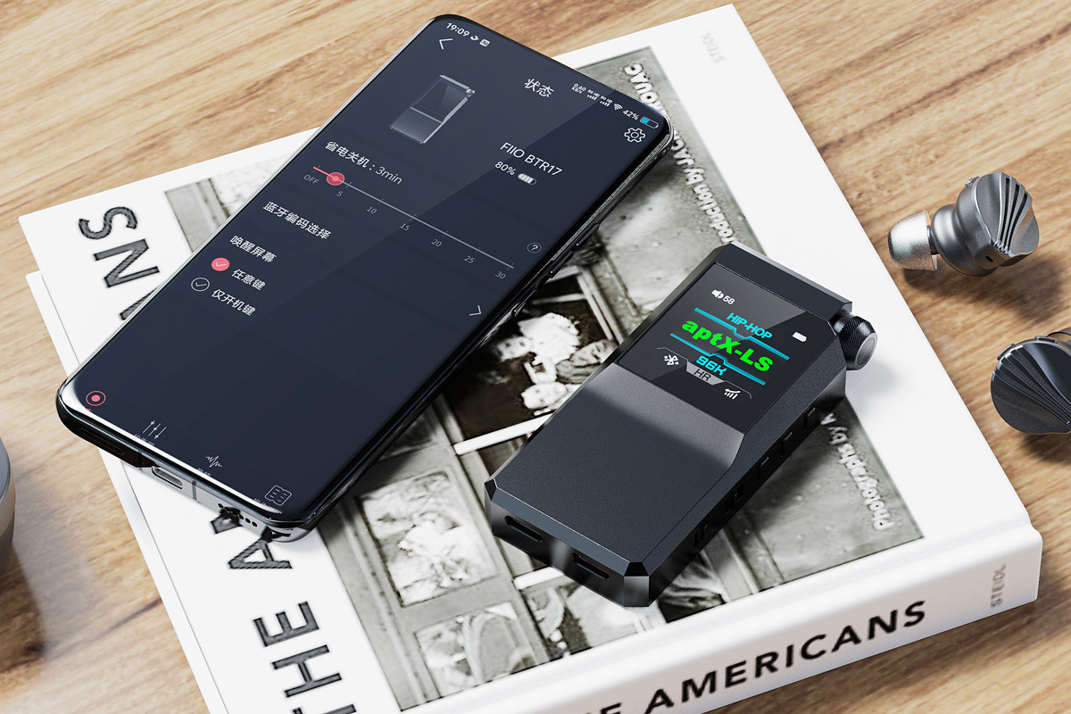 FiiO BTR17 Blue - wzmacniacz słuchawkowy z przetwornikiem DAC