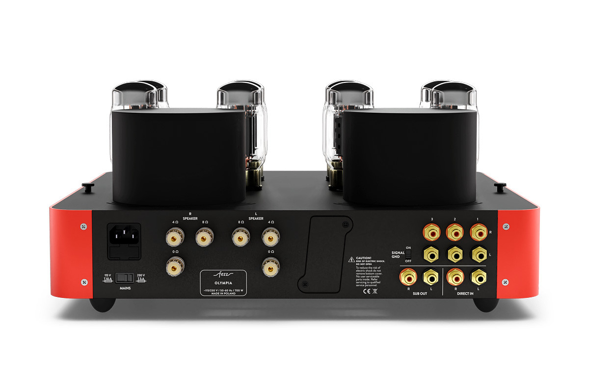 Fezz Olympia EVO Burning Red - wzmacniacz lampowy