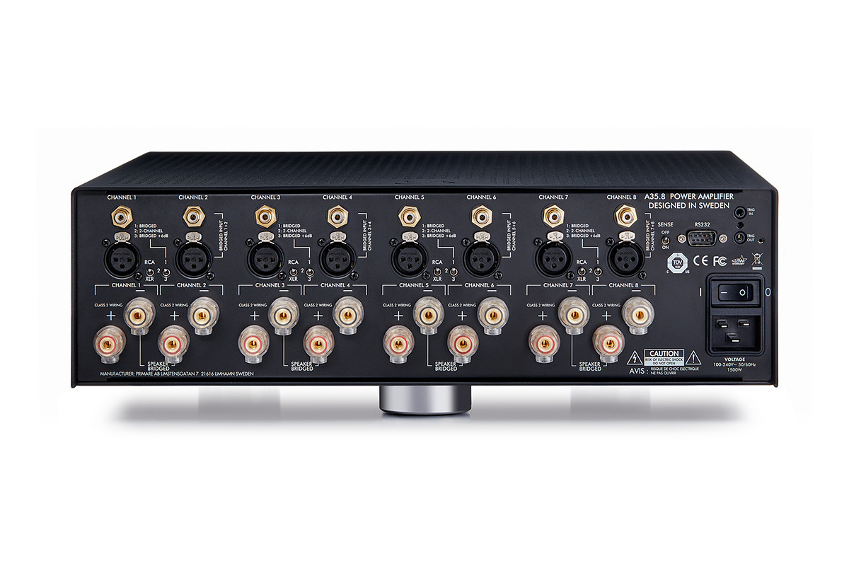 Primare A35.8 Titanium - wzmacniacz | wielokanałowa końcówka mocy