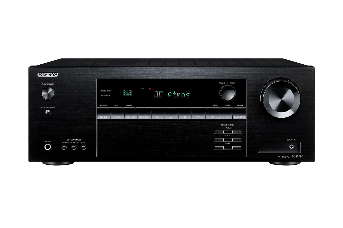 Onkyo TX-SR494DAB - amplituner wielokanałowy