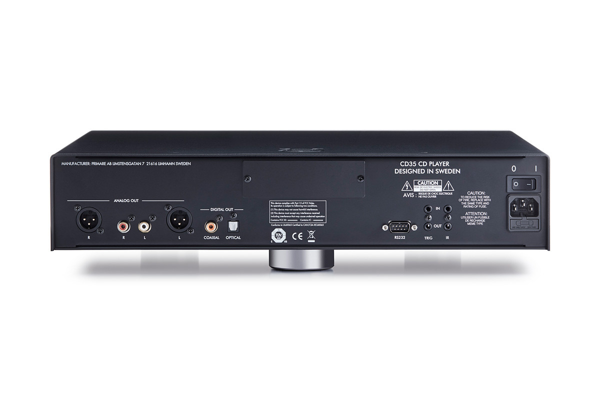 Primare CD35 Titanium - odtwarzacz płyt CD Primare CD35 Titanium - odtwarzacz płyt CD