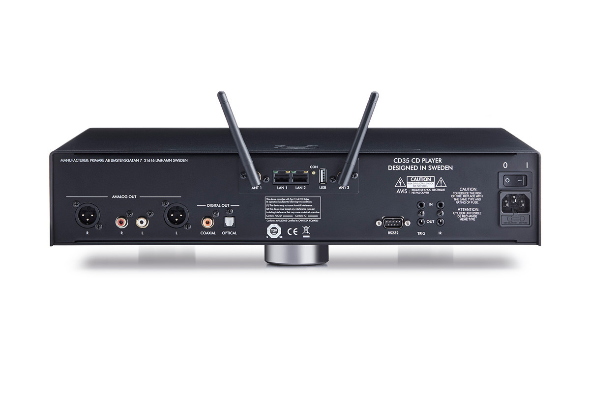 Primare CD35 Prisma Titanium - odtwarzacz płyt CD z funkcjami sieciowymi