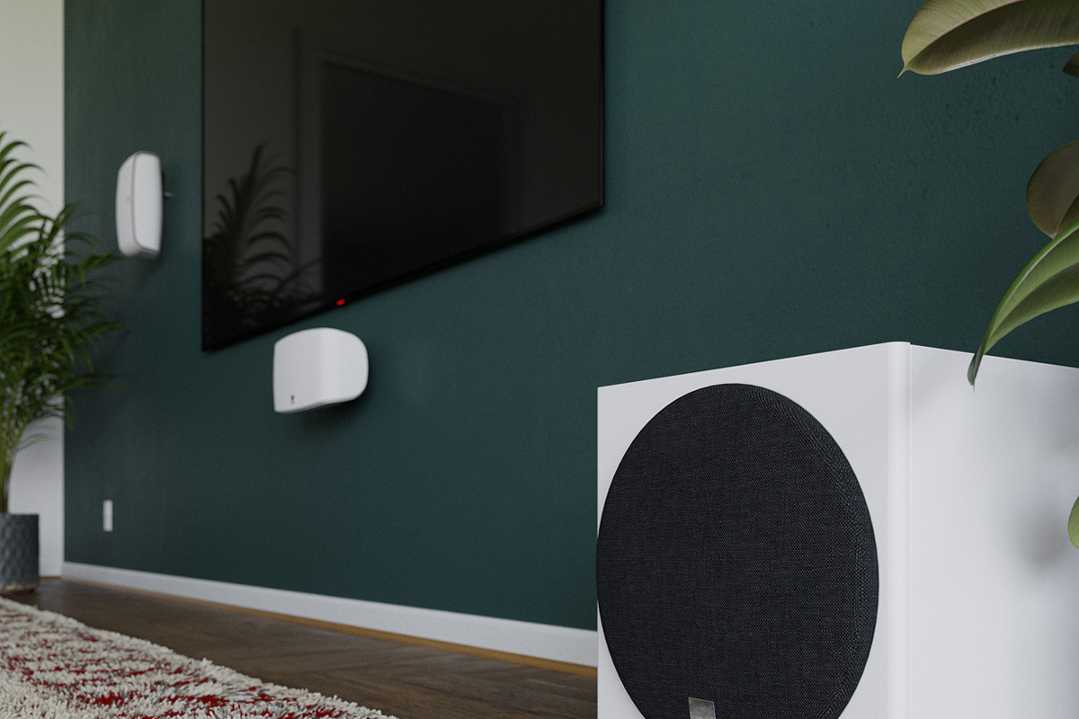 Dali Fazon SAT Chalk White - kolumny ścienne