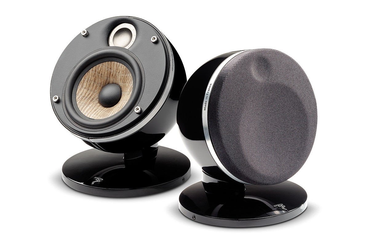 Focal Dome Flax SAT Diamond Black - kolumna podstawkowa - satelita