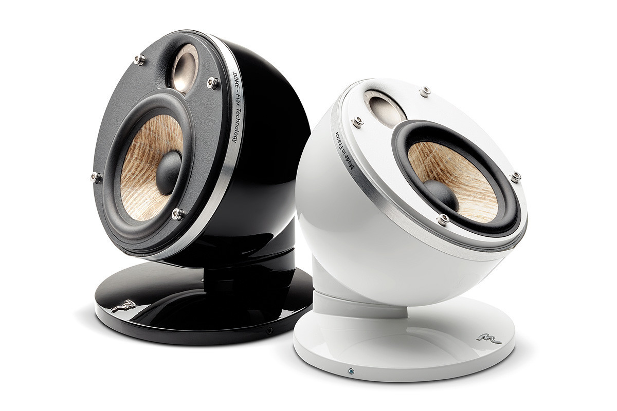 Focal Dome Flax SAT Diamond Black - kolumna podstawkowa - satelita