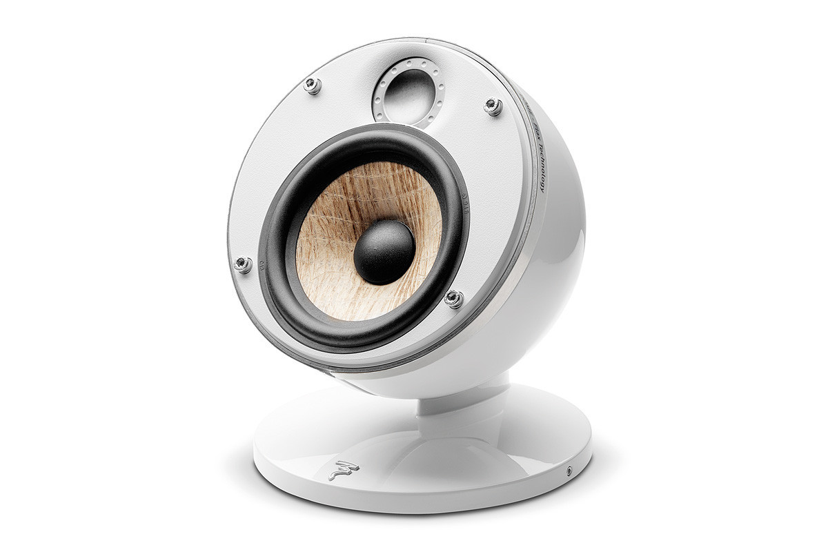 Focal Dome Flax SAT Diamond White - kolumna podstawkowa - satelita