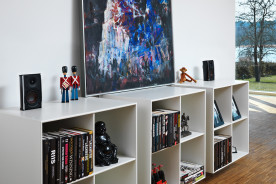 Dali Fazon Mikro Iron Black - kolumny ścienne