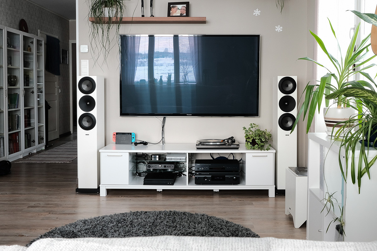 Amphion Argon 7LS Walnut - kolumny podłogowe