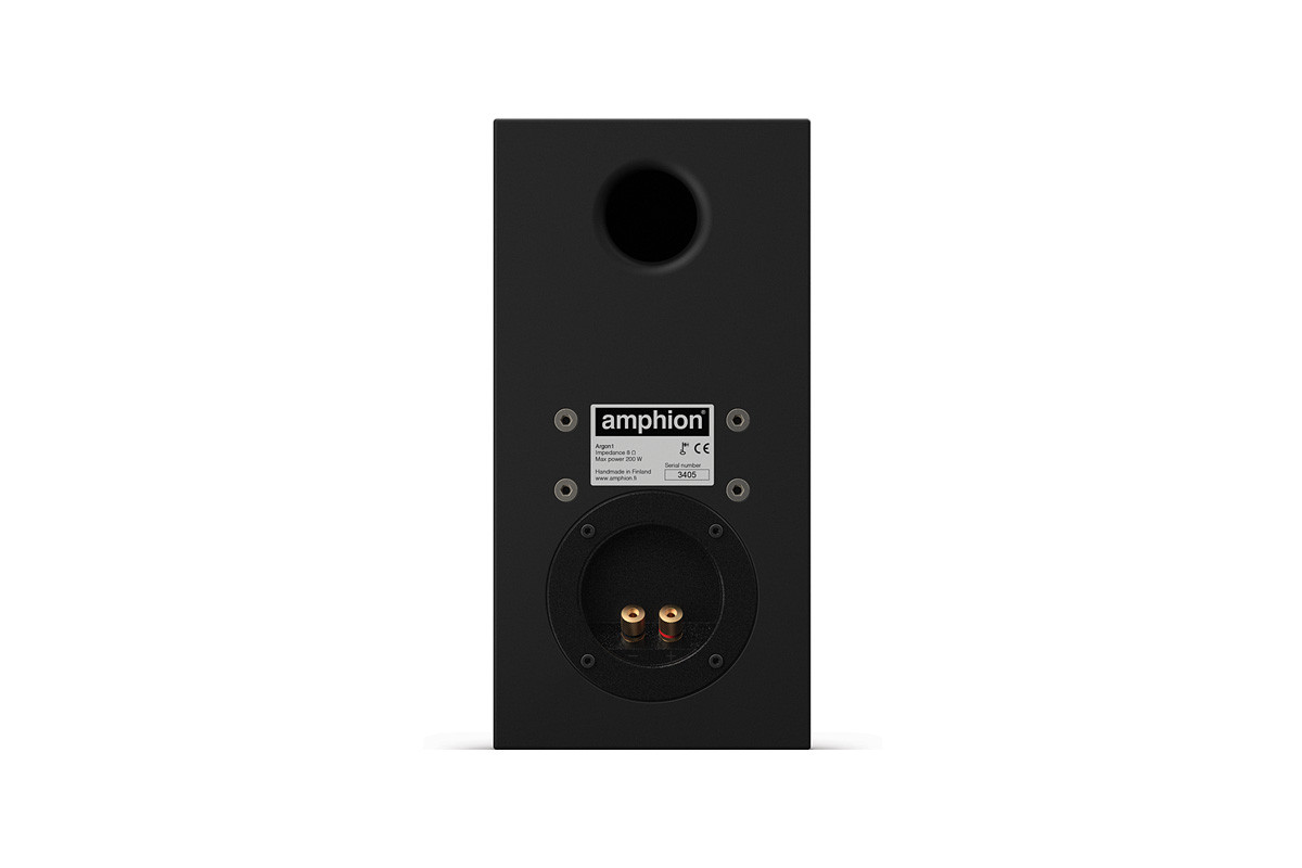 Amphion Argon 1 Black - kolumny podstawkowe
