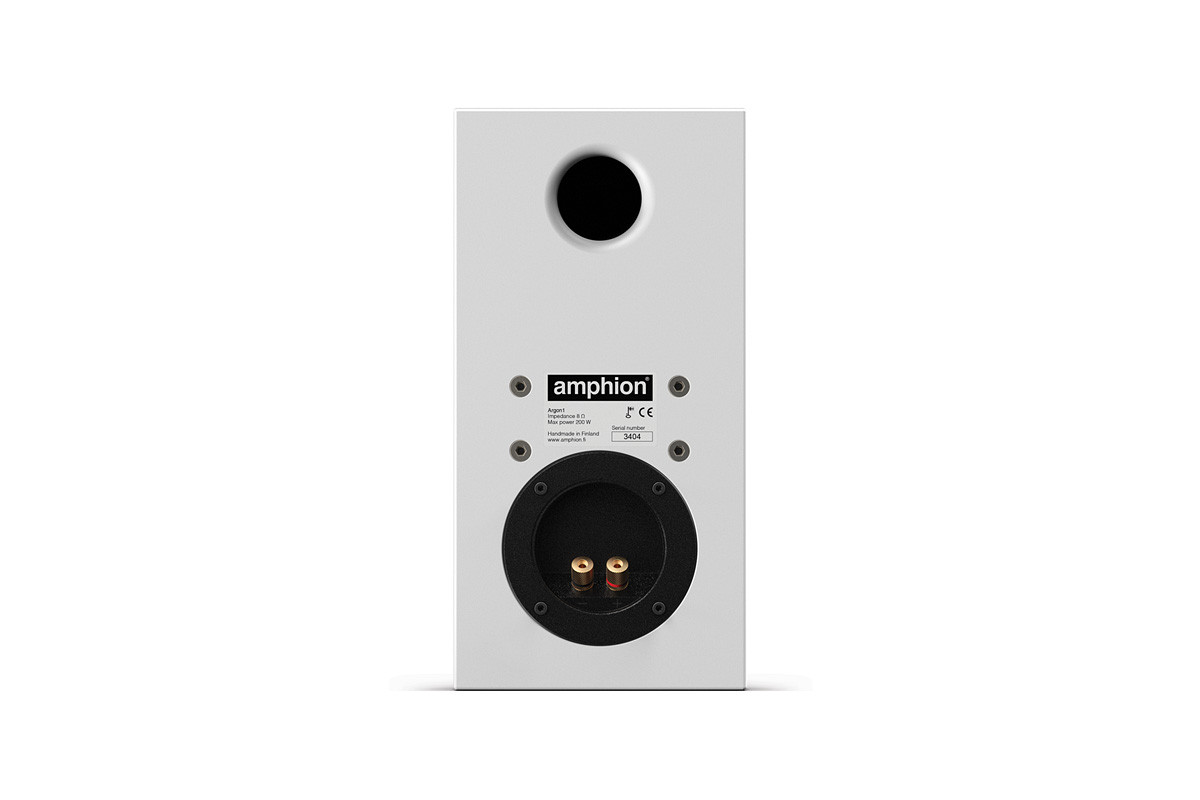 Amphion Argon 1 Standard White - kolumny podstawkowe