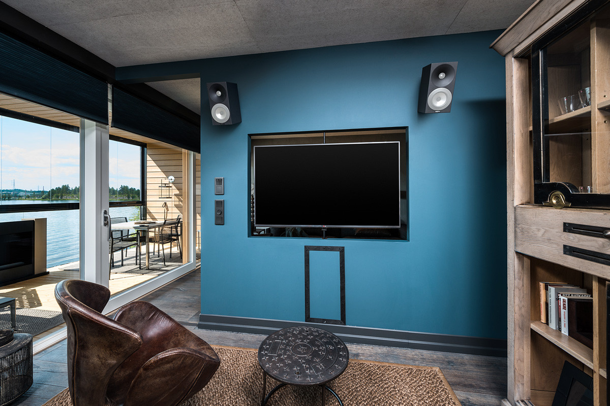 Amphion Argon 1 Walnut - kolumny podstawkowe Amphion Argon 1 Walnut - kolumny podstawkowe