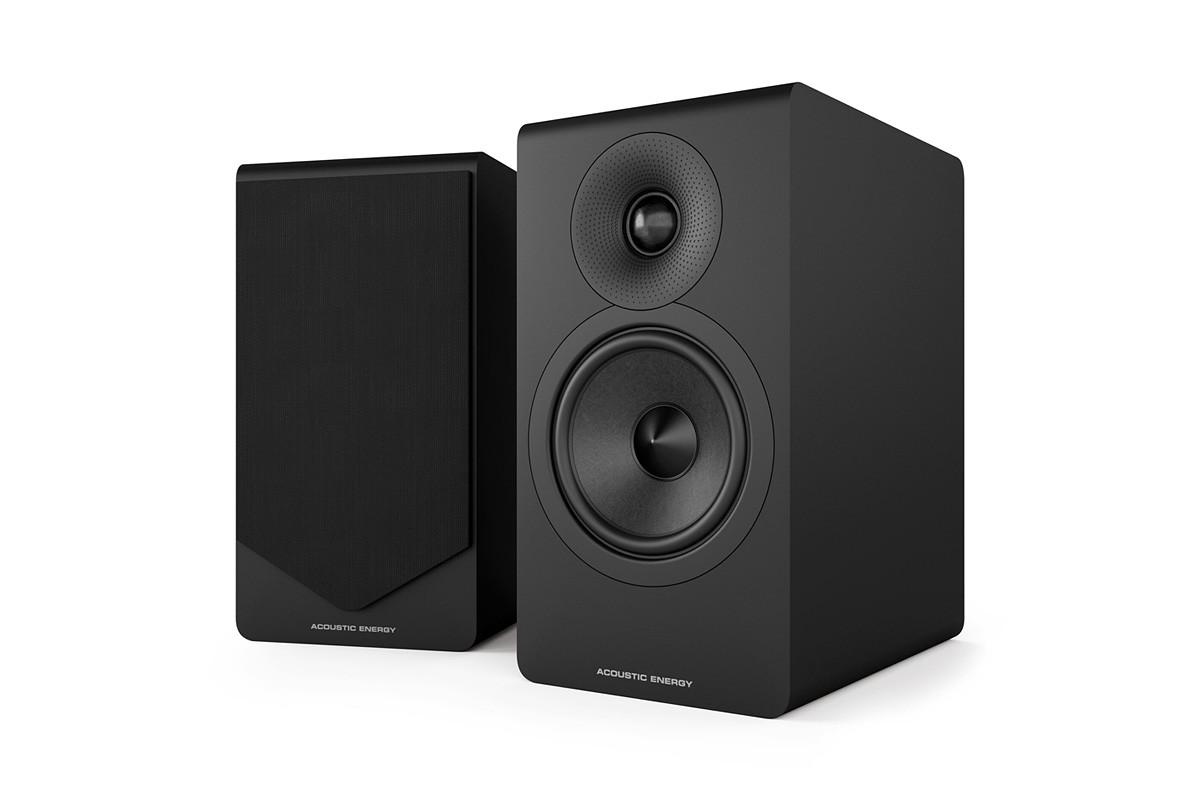 Acoustic Energy AE300² Matte Black - kolumny podstawkowe