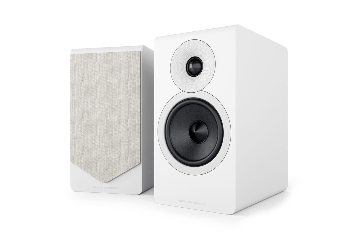 Acoustic Energy AE300² Matte White - kolumny podstawkowe