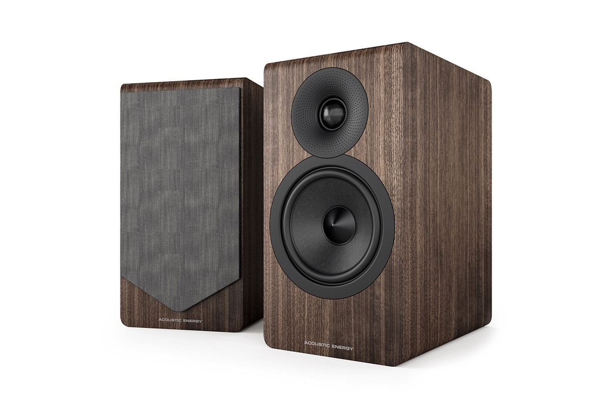 Acoustic Energy AE300² Walnut - kolumny podstawkowe