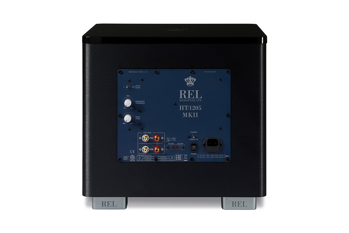 REL HT/1205 MKII Black - subwoofer aktywny