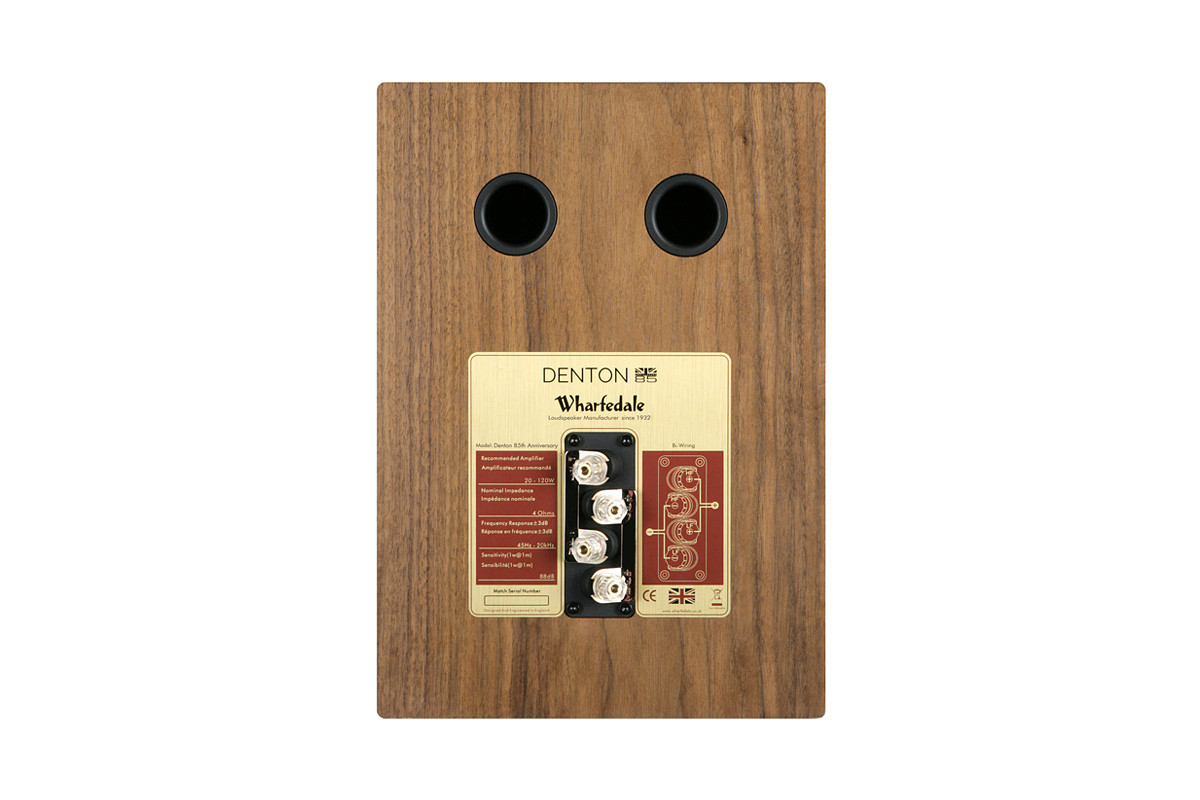 Wharfedale Denton 85th Antique Walnut - kolumny podstawkowe