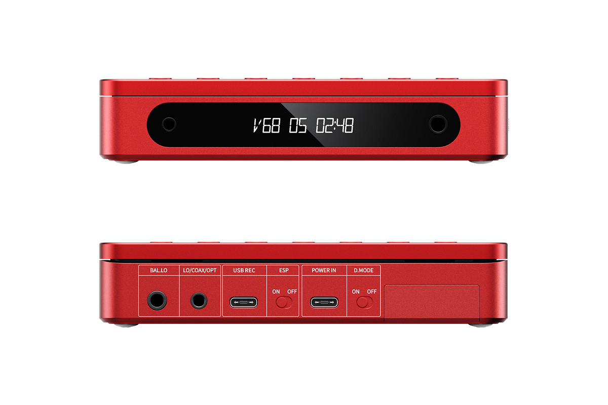 FiiO DM13 BT Red - przenośny odtwarzacz CD FiiO DM13 BT Red - przenośny odtwarzacz CD