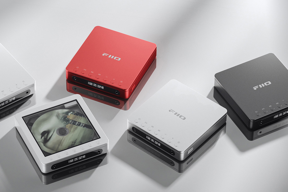 FiiO DM13 BT Red - przenośny odtwarzacz CD FiiO DM13 BT Red - przenośny odtwarzacz CD