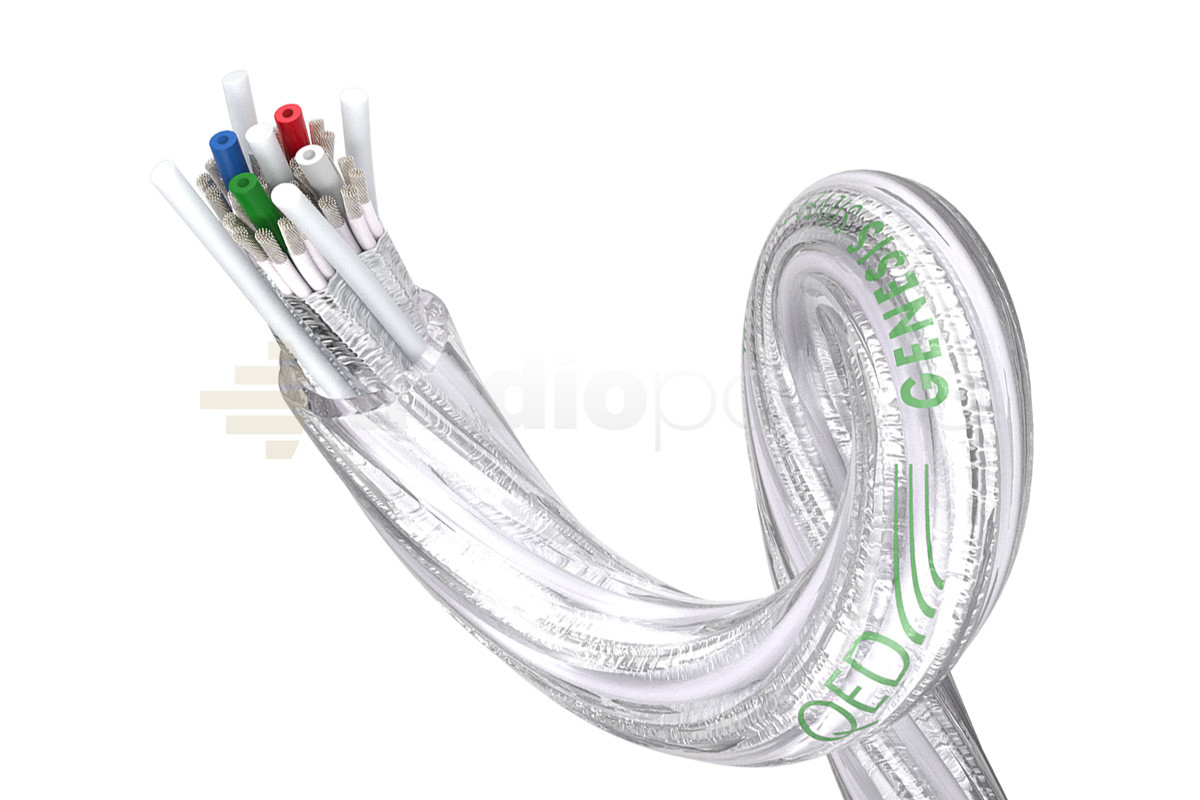 QED Signature Genesis Silver Spiral Bi-Wire - kabel głośnikowy QED Signature Genesis Silver Spiral Bi-Wire - kabel głośnikowy