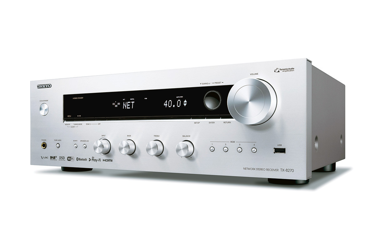 Onkyo TX-8270 Silver - amplituner stereo