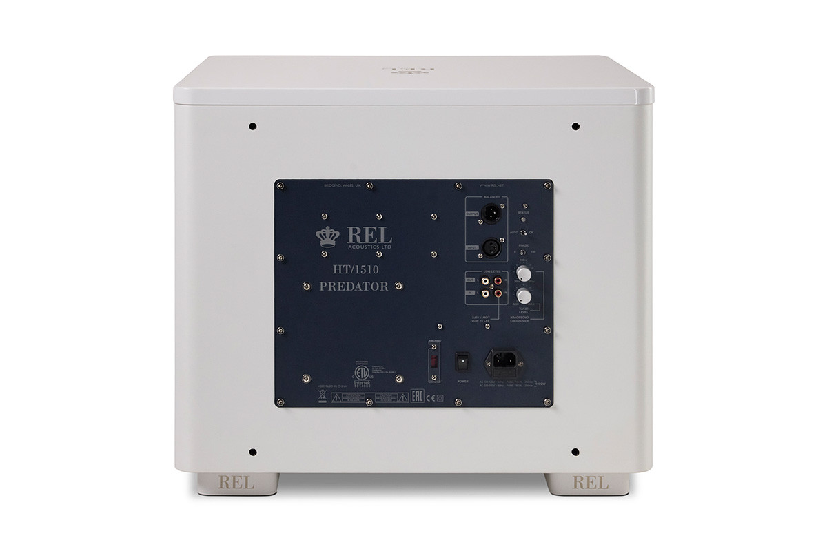 REL HT/1510 Predator II White - subwoofer aktywny