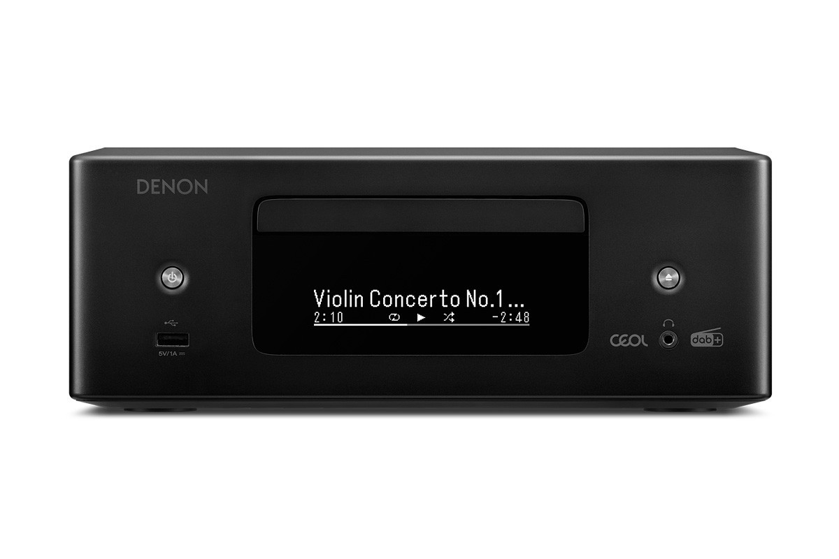 Denon CEOL RCD-N12DAB Black - amplituner stereo z odtwarzaczem CD