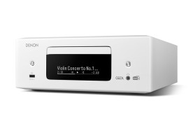 Denon CEOL RCD-N12DAB White - amplituner stereo z odtwarzaczem CD