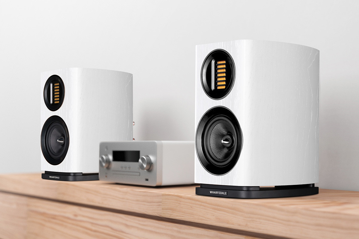 Wharfedale EVO 4.1 White Oak - kolumny podstawkowe