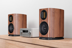 Wharfedale EVO 4.1 Walnut - kolumny podstawkowe