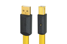 Wireworld Chroma 8 C2AB/0,6 - przewód USB 2.0 A/B o długości 0,6 m