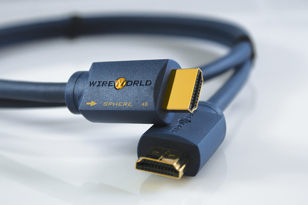 Wireworld Sphere™ 48 HDMI | SPH 48/0,6 - przewód HDMI/HDMI o długości 0,6 m Wireworld Sphere™ 48 HDMI | SPH 48/0,6 - przewód HDMI/HDMI o długości 0,6 m