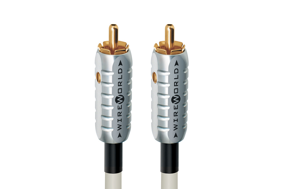 Wireworld Solstice® 8 | SOI 8/0,5 - przewód 2xRCA/2xRCA | interkonekt stereo o długości 0,5 m