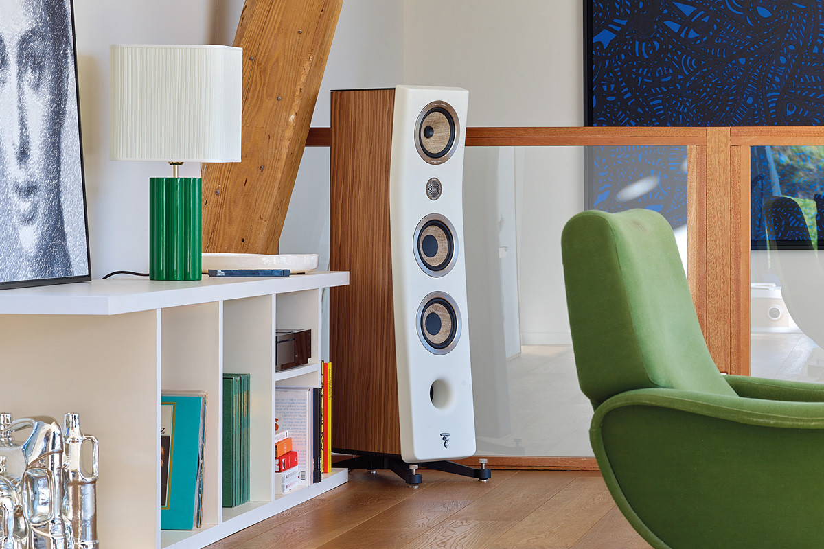 Focal Kanta Nº2 Walnut High Gloss | Black Mat - kolumny podłogowe