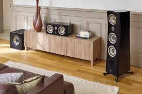 Focal Kanta Nº2 Walnut High Gloss | Ivory Mat - kolumny podłogowe