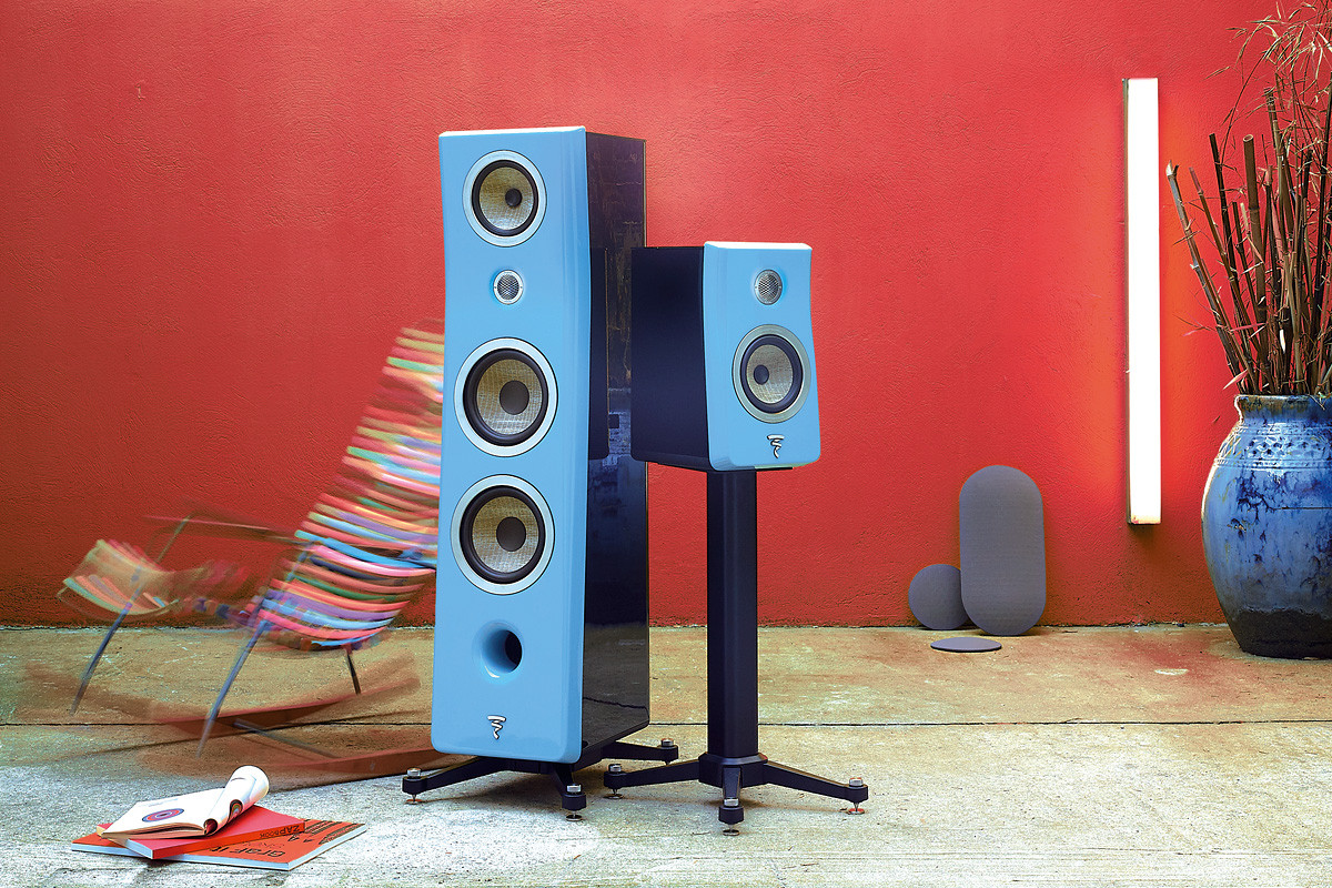 Focal Kanta Nº1 Walnut High Gloss | Black Mat - kolumny podstawkowe