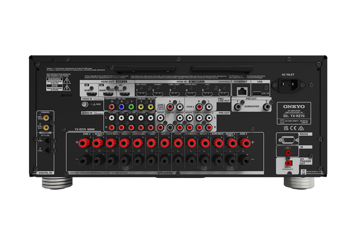 Onkyo TX-RZ70 - amplituner wielokanałowy | outlet Onkyo TX-RZ70 - amplituner wielokanałowy | outlet