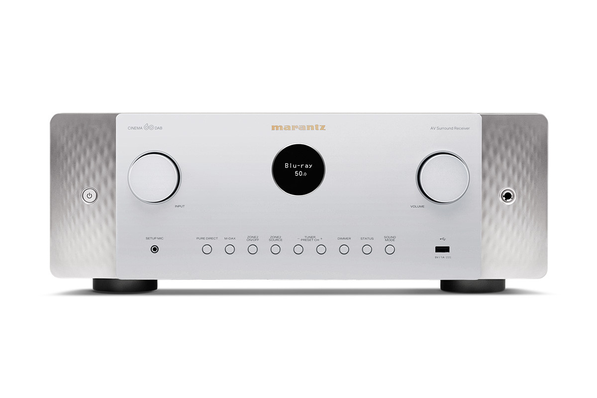 Marantz CINEMA 60 DAB Silver/Gold - amplituner wielokanałowy