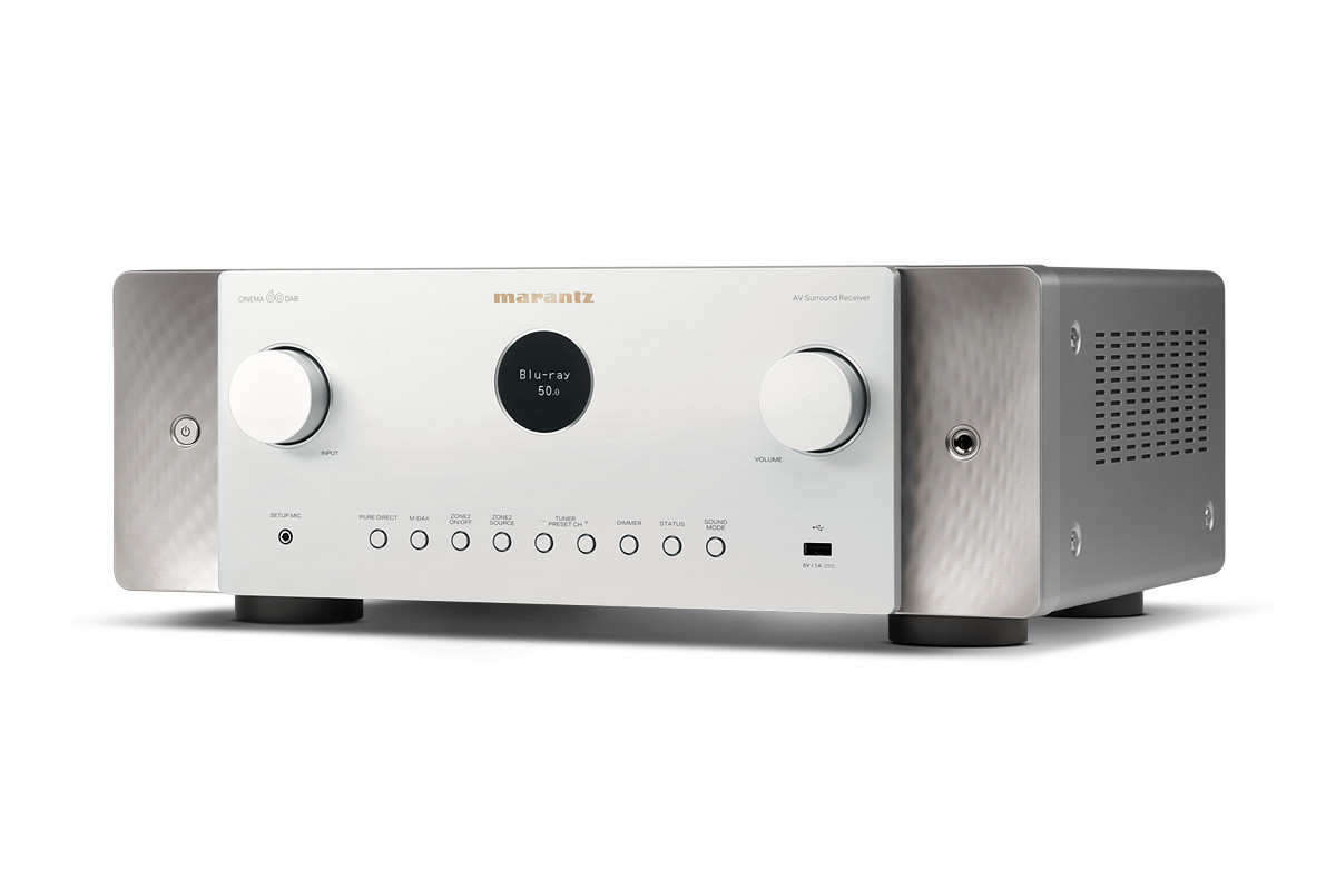 Marantz CINEMA 60 DAB Silver/Gold - amplituner wielokanałowy