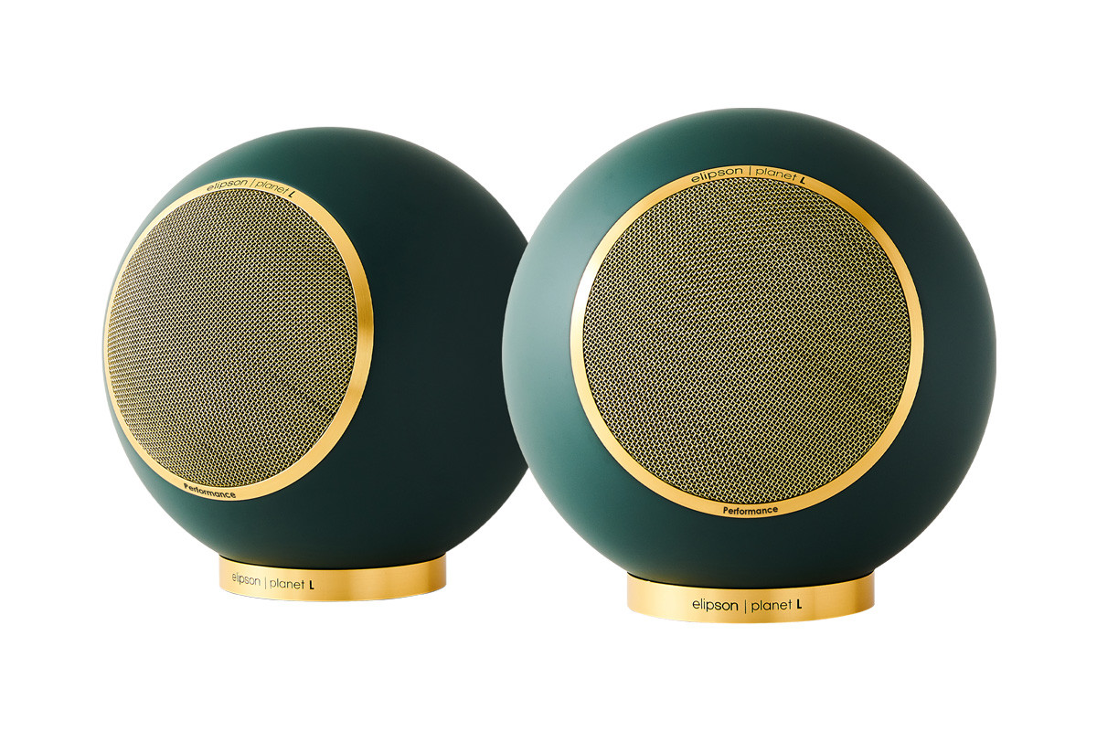 Elipson Planet L Performance Dark Green | Gold - kolumny podstawkowe Elipson Planet L Performance Dark Green | Gold - kolumny podstawkowe
