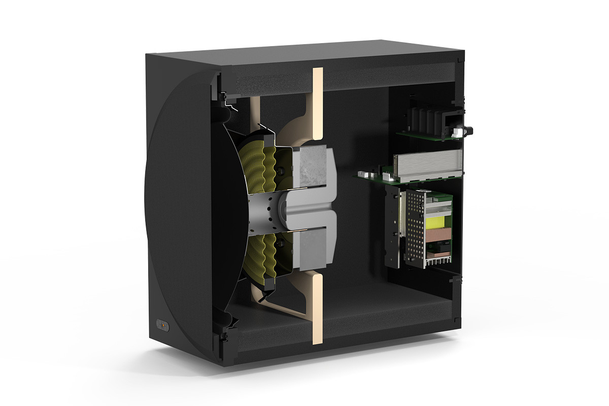 Monitor Audio Vestra W10 Matte Black - subwoofer aktywny Monitor Audio Vestra W10 Matte Black - subwoofer aktywny