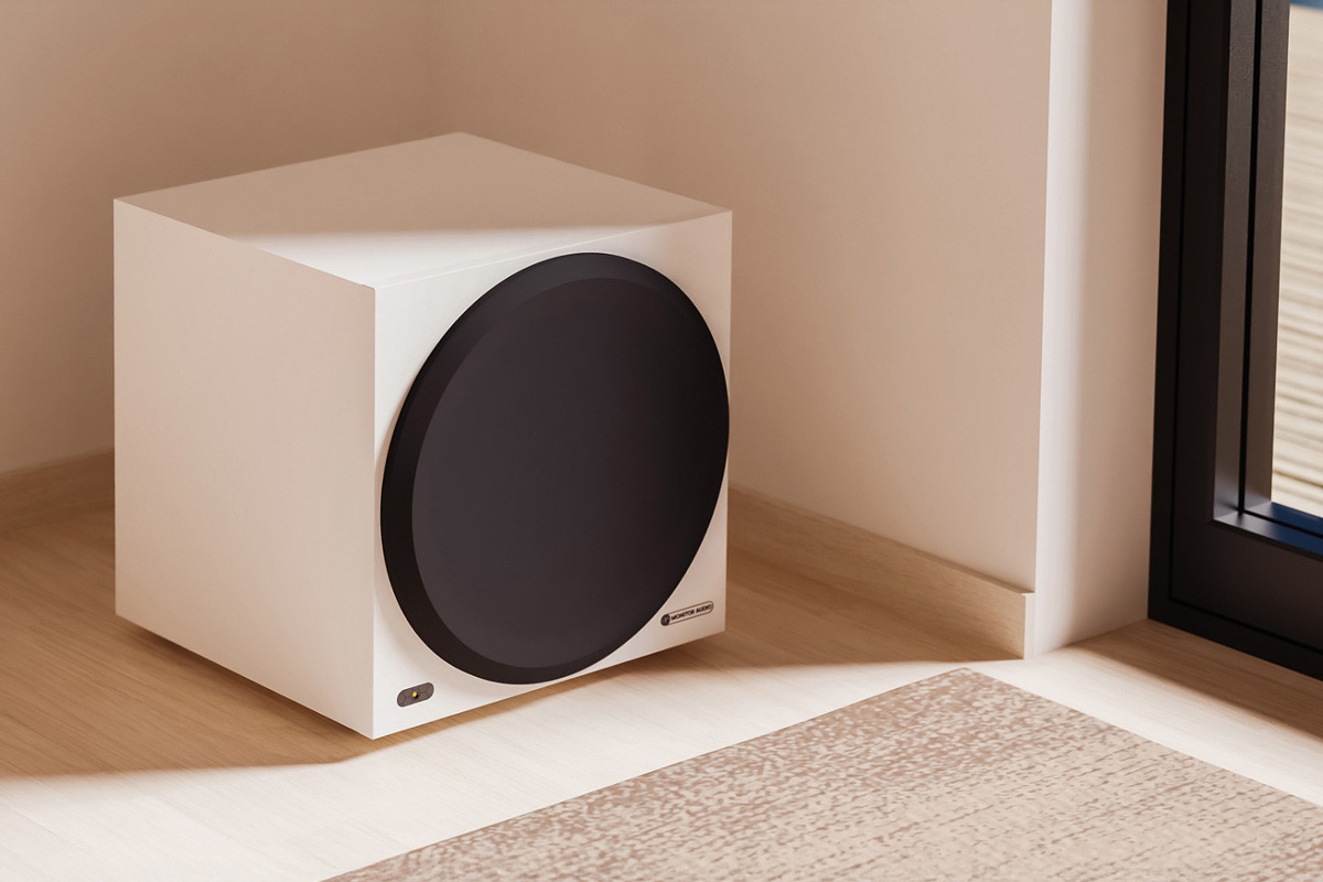 Monitor Audio Vestra W12 Matte White - subwoofer aktywny Monitor Audio Vestra W12 Matte White - subwoofer aktywny
