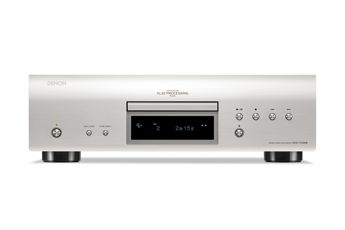 Denon DCD-1700NE Premium Silver - odtwarzacz płyt CD/SACD